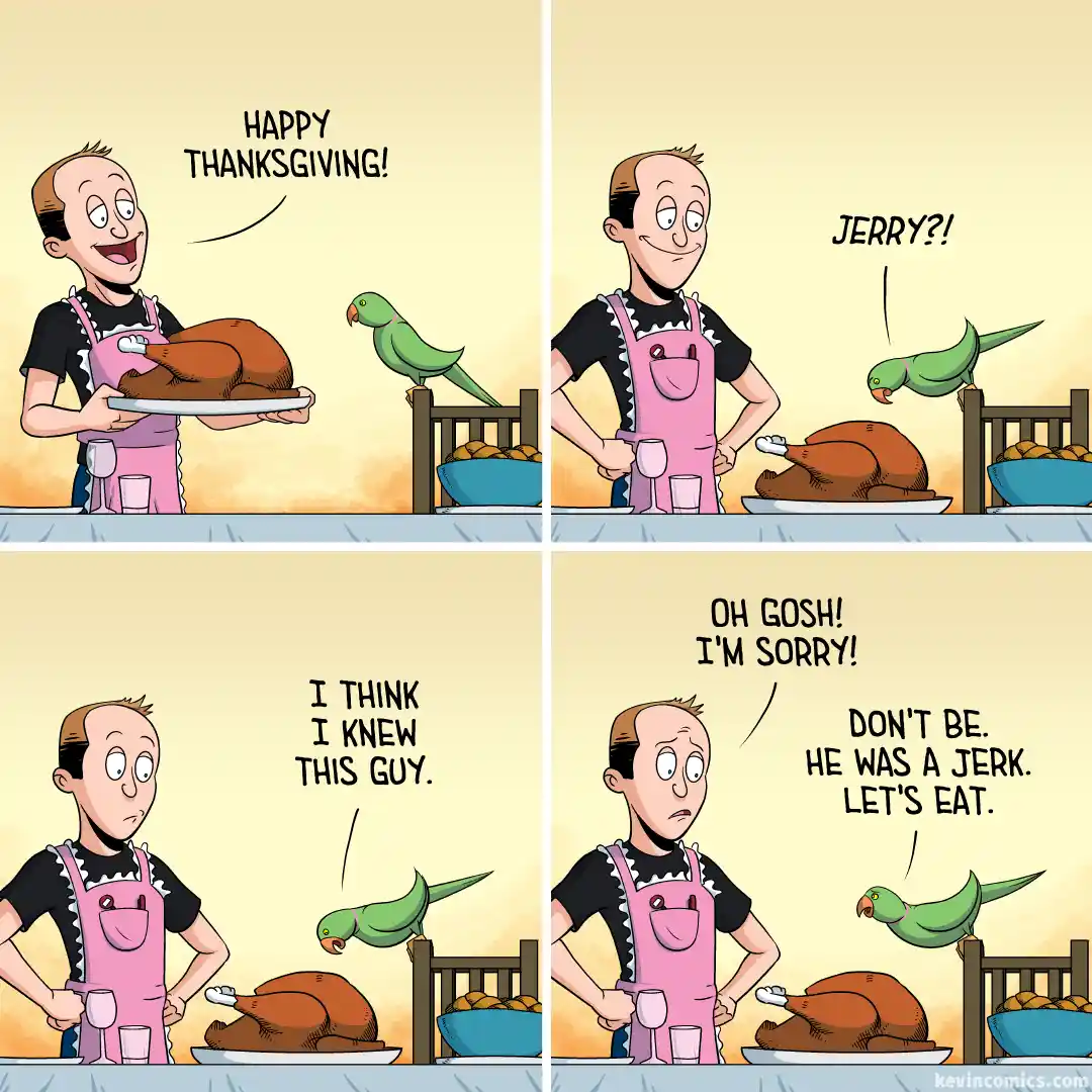 Happy Thanksgiving, Imgur! Enjoy Your Feast with Jerry!
