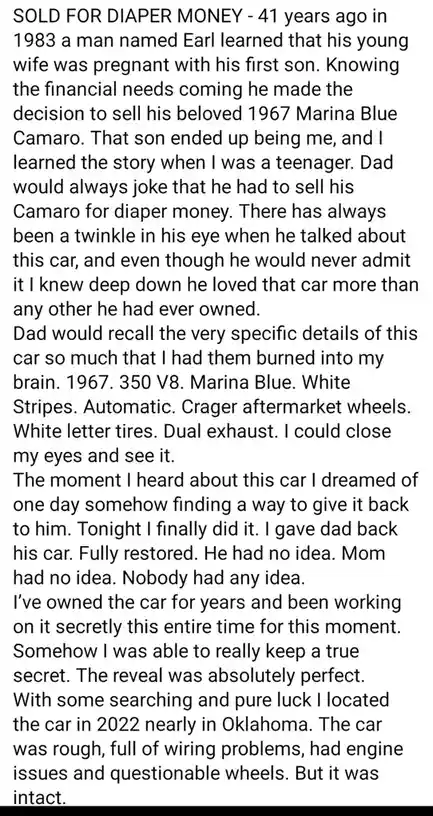 A Heartwarming Tale of an Amazing Dad Named Earl