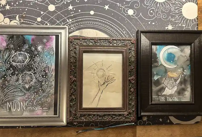 Check Out My Halloween Art Pieces for the Upcoming Show!
