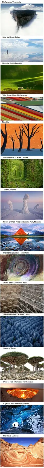 Incredible Destinations You Must See Around the Globe