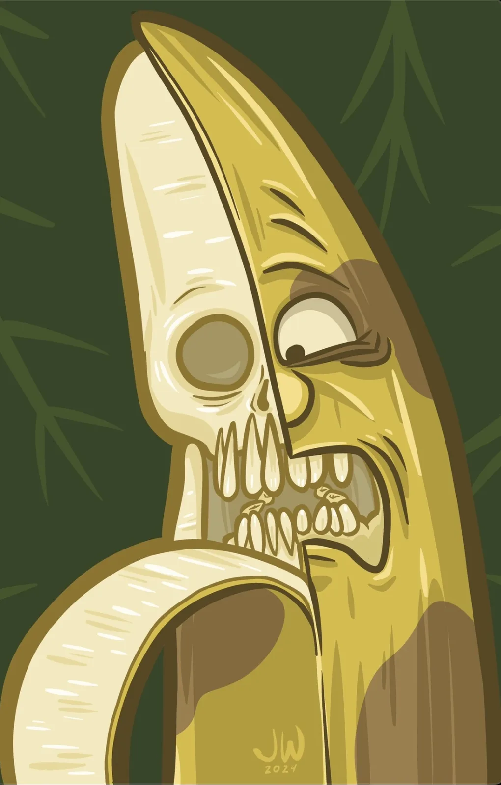 Introducing Banana Man: My Digital Art Creation