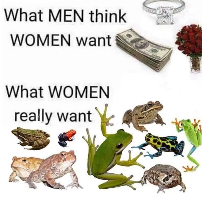 The image displays two contrasting sections: the top shows a diamond ring, a stack of cash, and a bouquet of red roses…