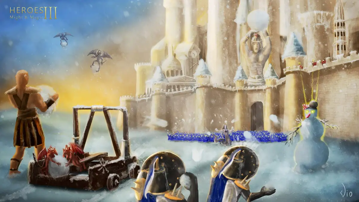 The Epic Tale of the Great Snowball War