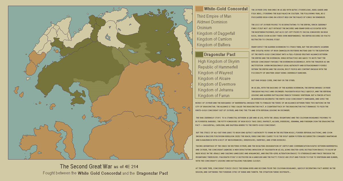 Elder Scrolls: The Epic Saga of the Second Great War 4E 214