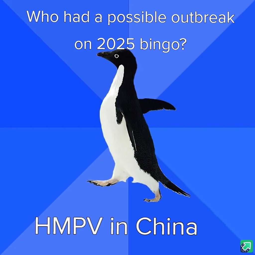 Get Ready for the HMPV Outbreak of 2025 - It's Bingo Time!