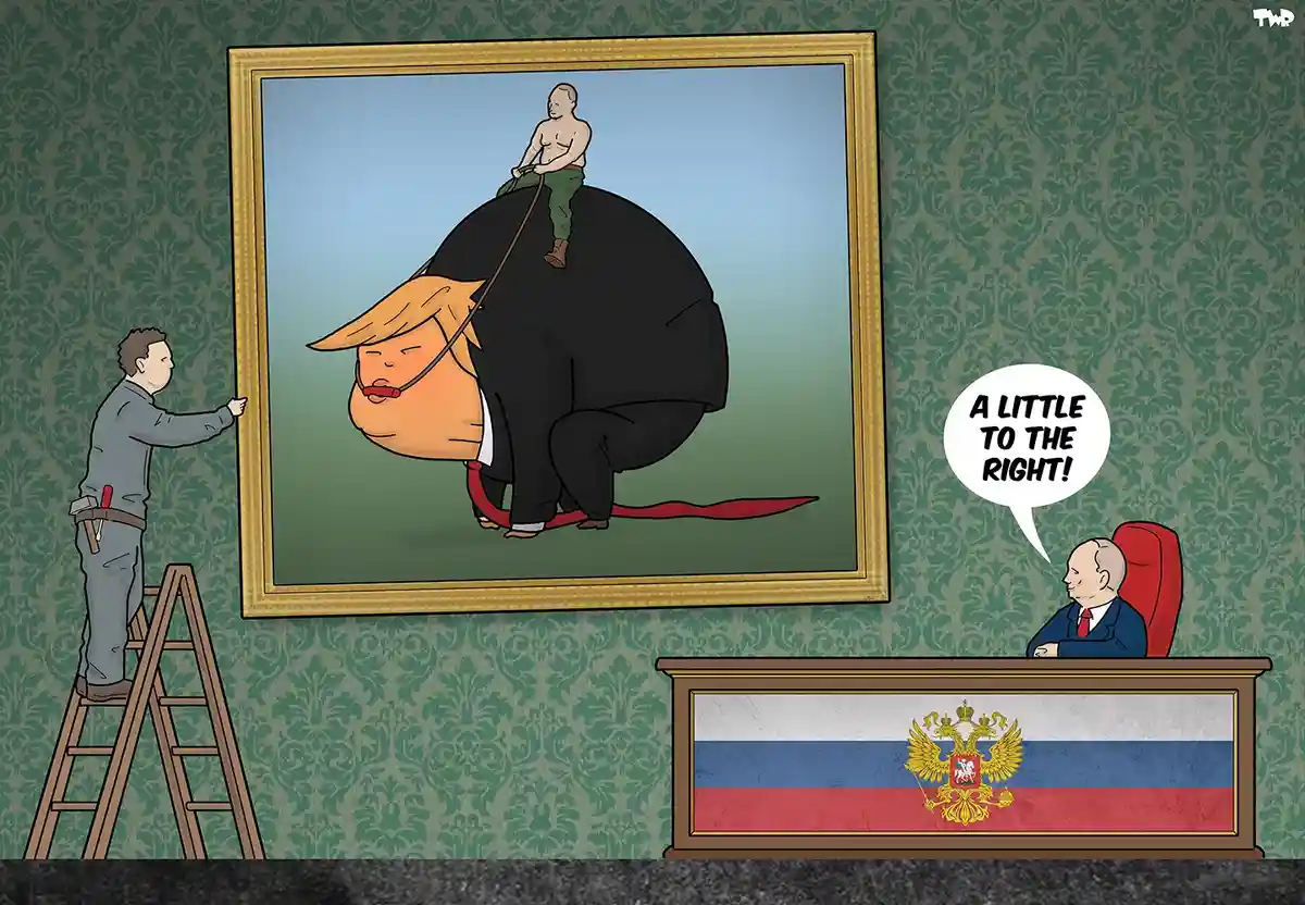 A Caricature of Putin: A Unique Perspective