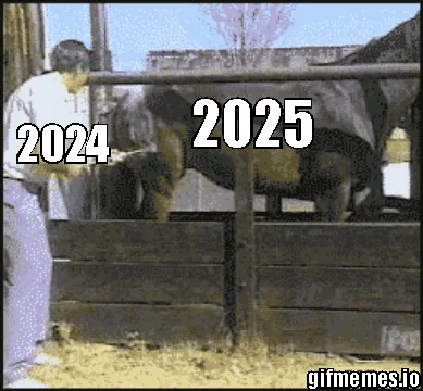 Cheers to 2025: Goodbye 2024, You Won't Be Missed!