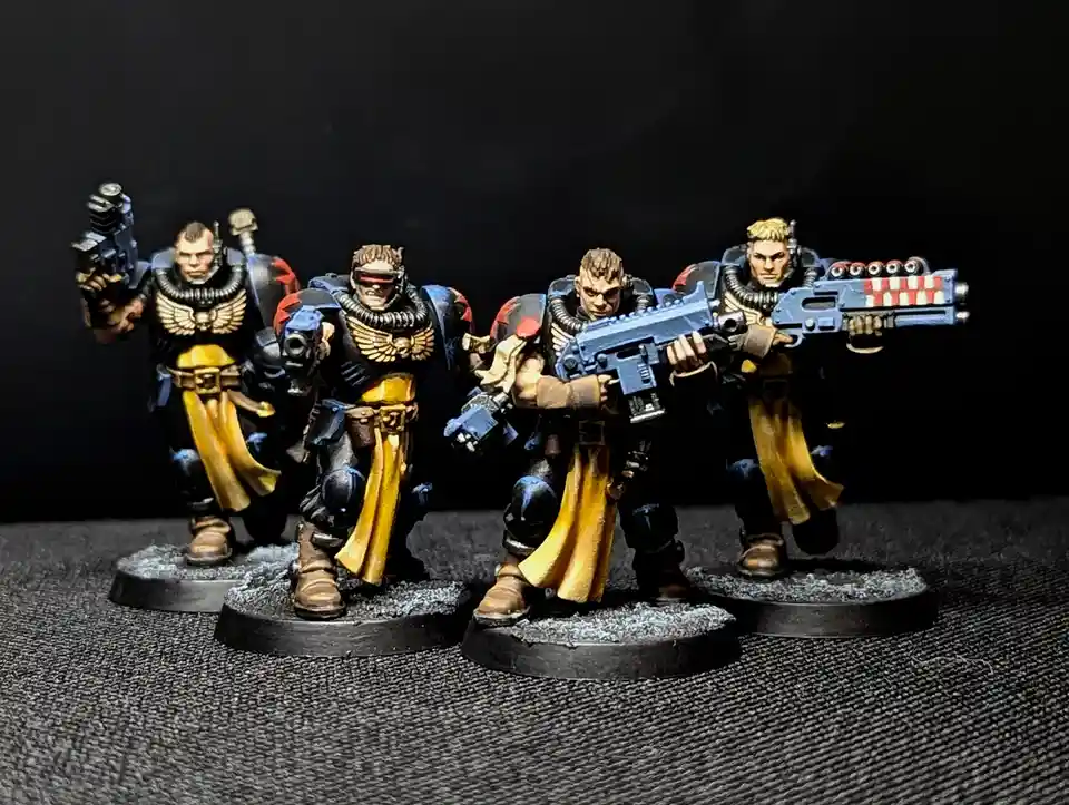 First of Sigismund: A Showcase of Primaris Neophytes and Crusaders from Warhammer 40k