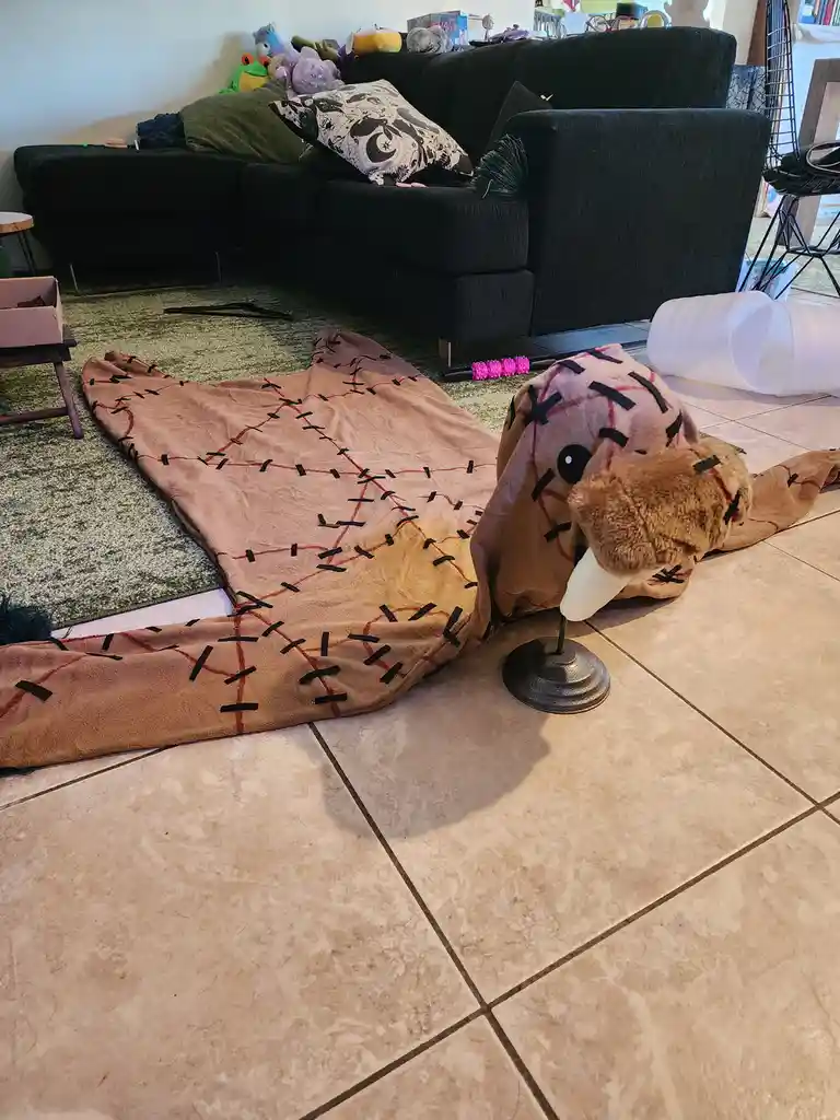 Check out my DIY Tusk costume made from a walrus onesie!