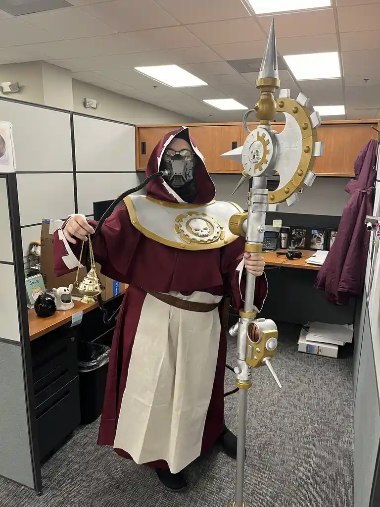 May the Omnissiah's Blessings Shine Upon You