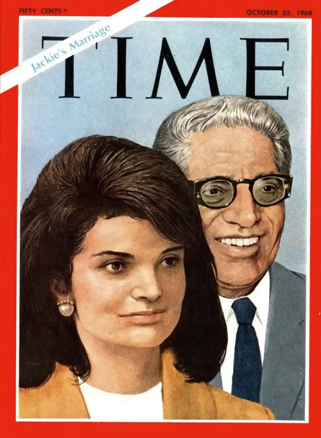 A Historic Moment: Jacqueline Kennedy's Marriage to Aristotle Onassis on October 20, 1968