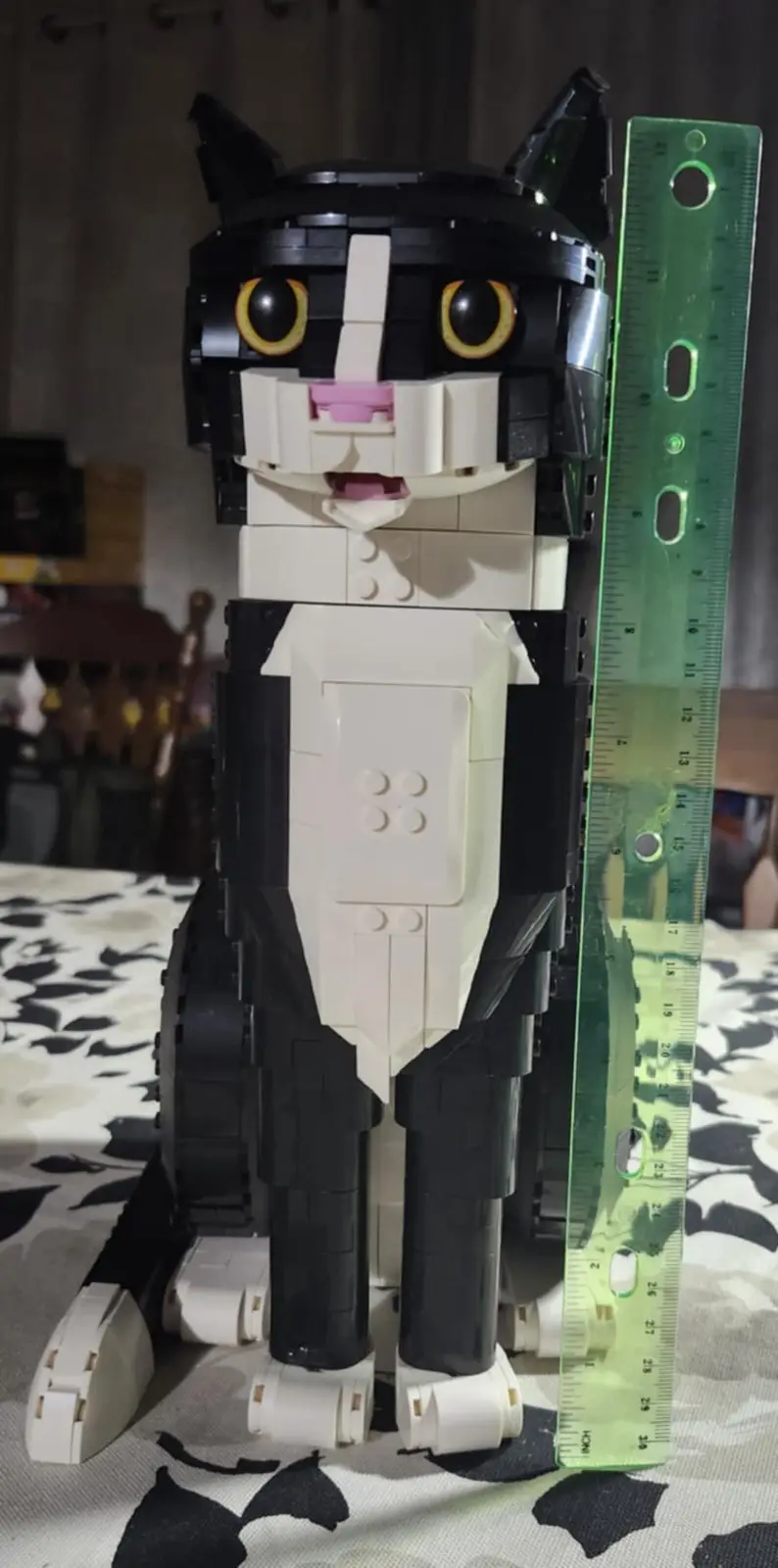 Meet the Lego Cat: A Blocky Feline Friend