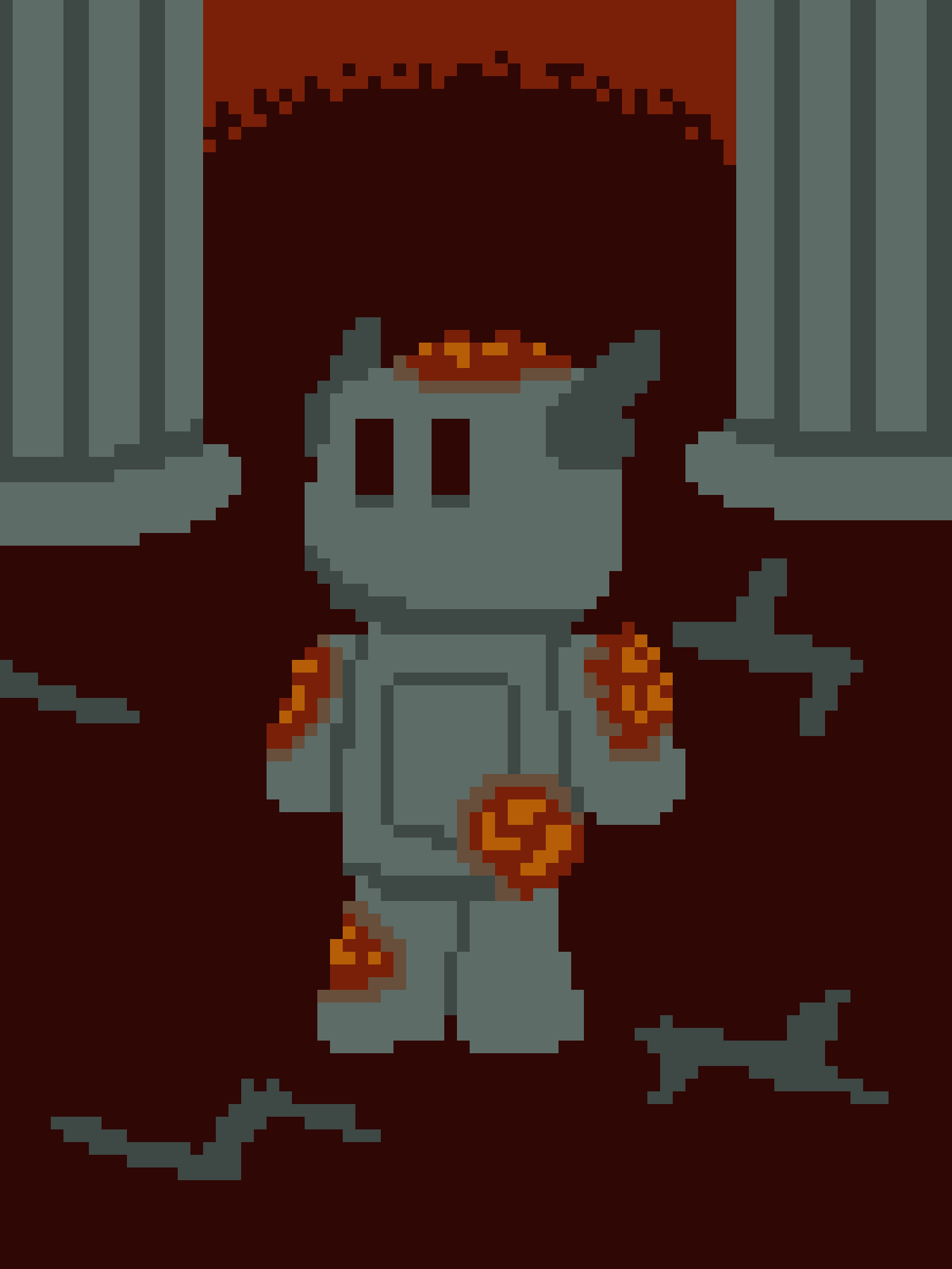 Meet the Quirky Rusty Robot
