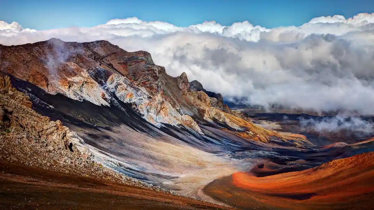 On the Hawaiian island of Maui, HaleakalÃÂ Crater is believed to be the birthplace of the archipelago, home to the creator…