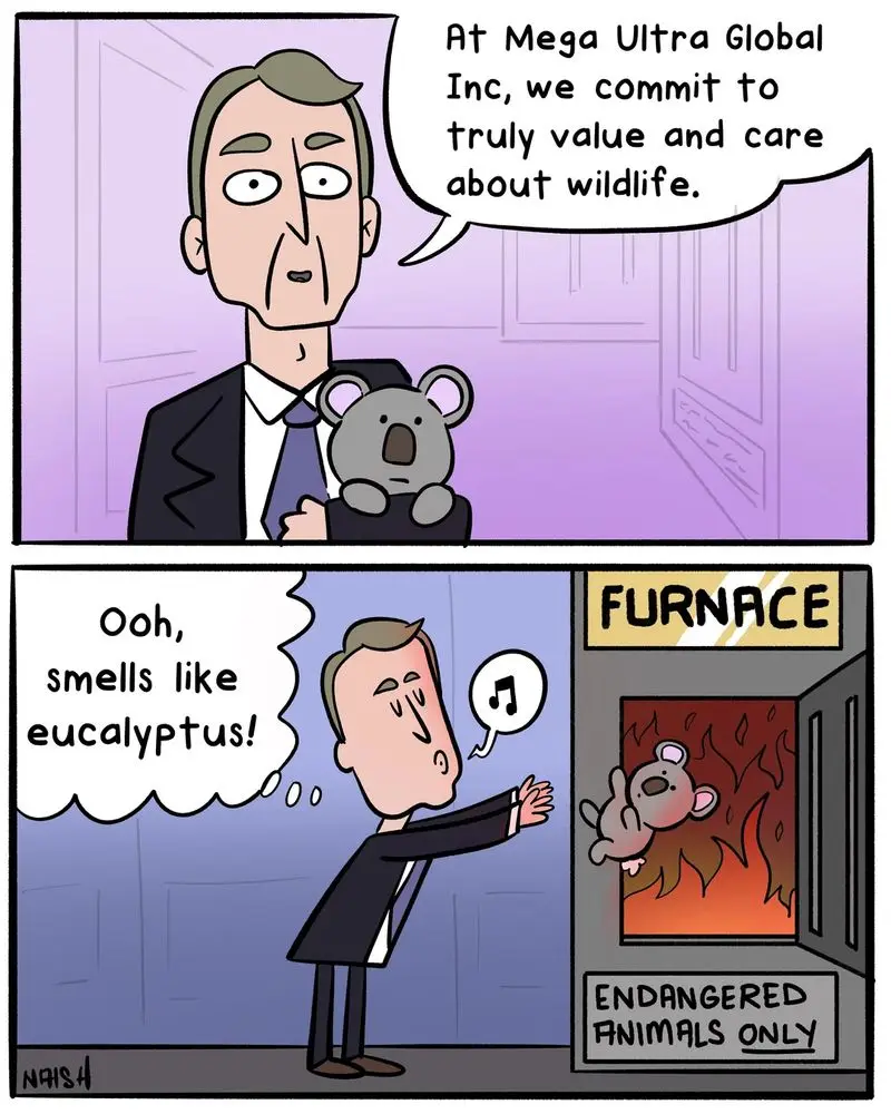 When Corporations Pretend to Care... (Original Content)