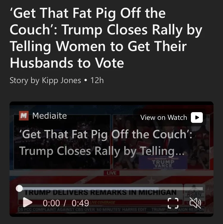 Stay Put, Couch Pig. You've Done Well, My Friend...