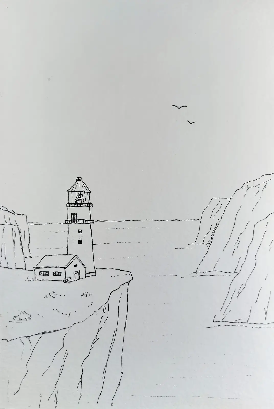 From sketch to masterpiece: the journey of a half-painted artwork