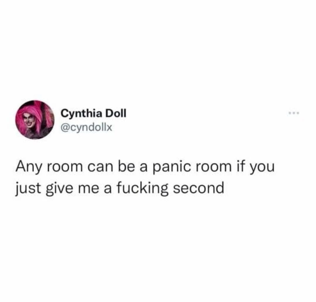 Just wait and see what happens