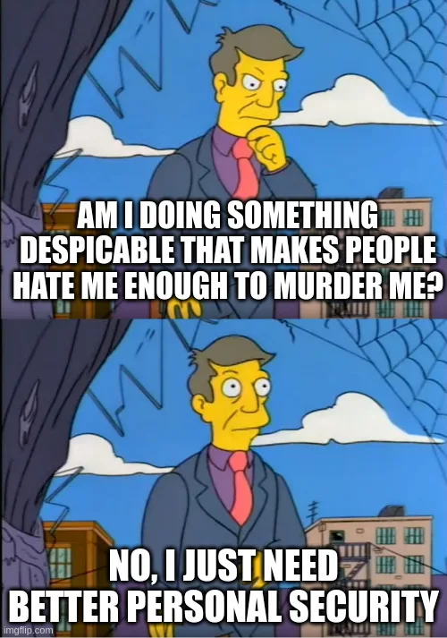The image is a two-panel meme featuring the character Ned Flanders from The Simpsons. In the top panel, he looks concerned…