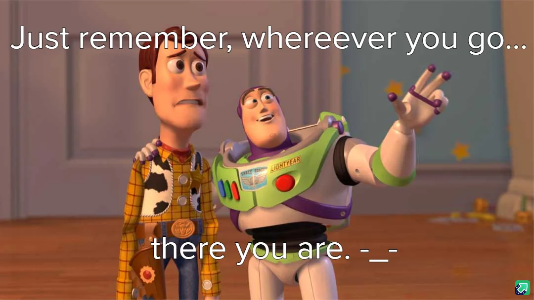 Two animated characters, Woody in a cowboy outfit and Buzz Lightyear in his green and purple space ranger suit, stand…