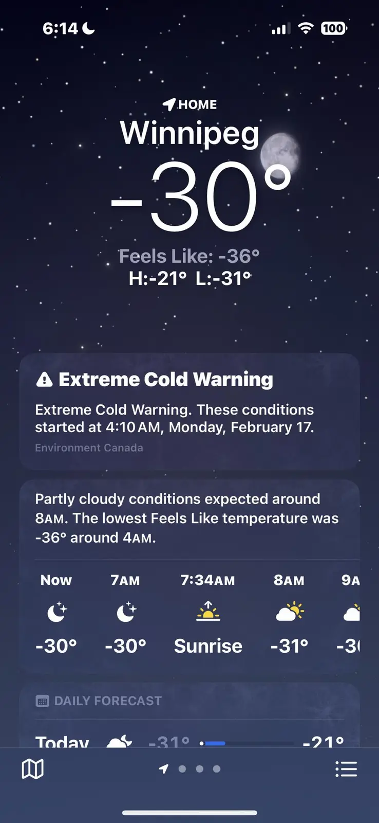 Feeling a Bit Chilly Today