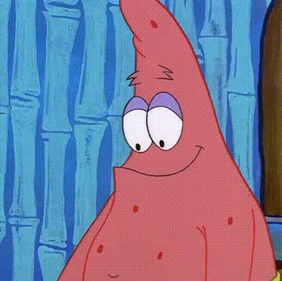 A six-panel SpongeBob SquarePants meme collage showing Patrick Star smiling, a ghostly Flying Dutchman character introducing…