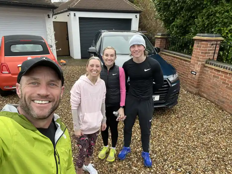 Grateful to be running with the family this holiday season!