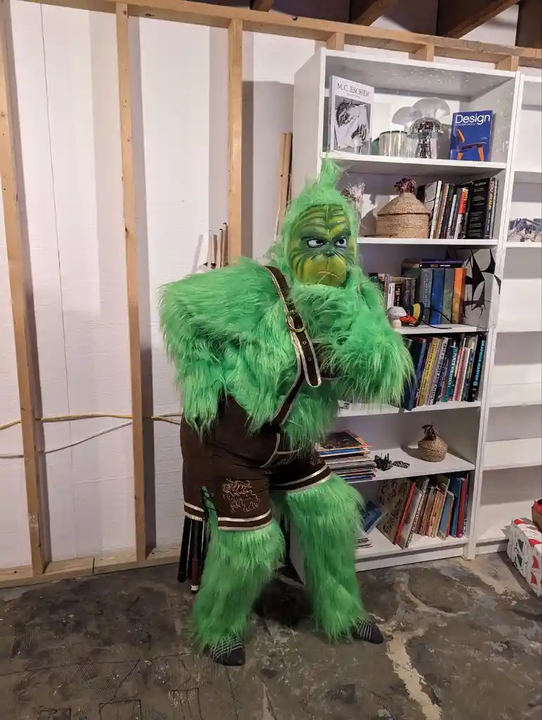 Embracing My Inner Grinch: The Best Costume Ever