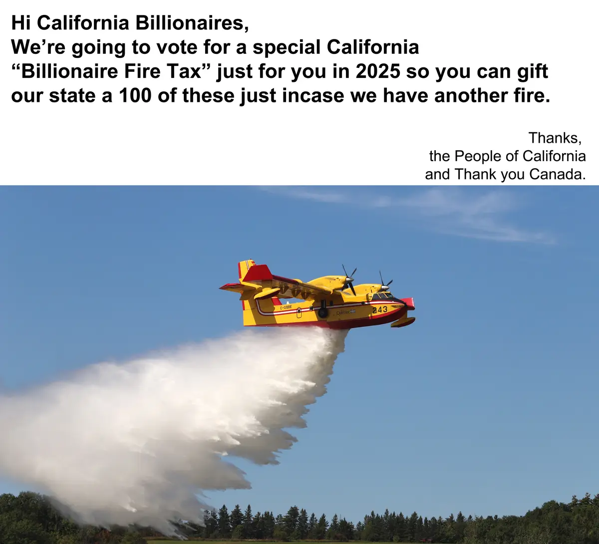 Can we get a few of these? Just curious, that's all.