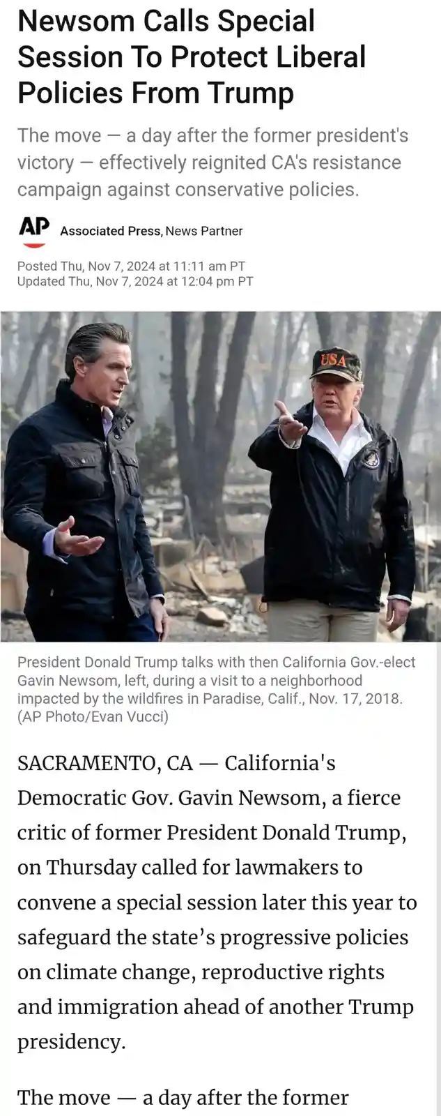 Newsom and other governors are gearing up to secure their blue states.