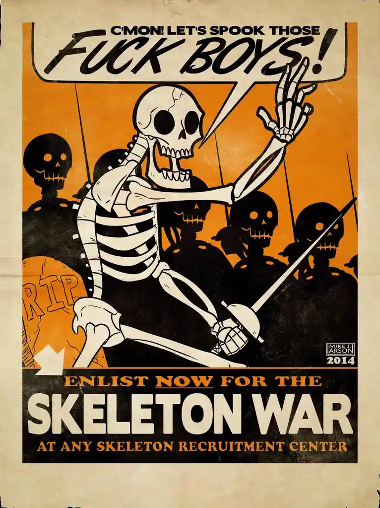 The 483rd Volume of My Phone's Emotional Dump: SPOOPY SEASON, Week 3 - Welcome to the Skeleton Wars, Episode 1