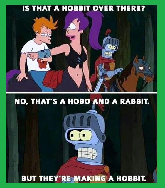 Futurama Meets The Hobbit: A Unique Blend