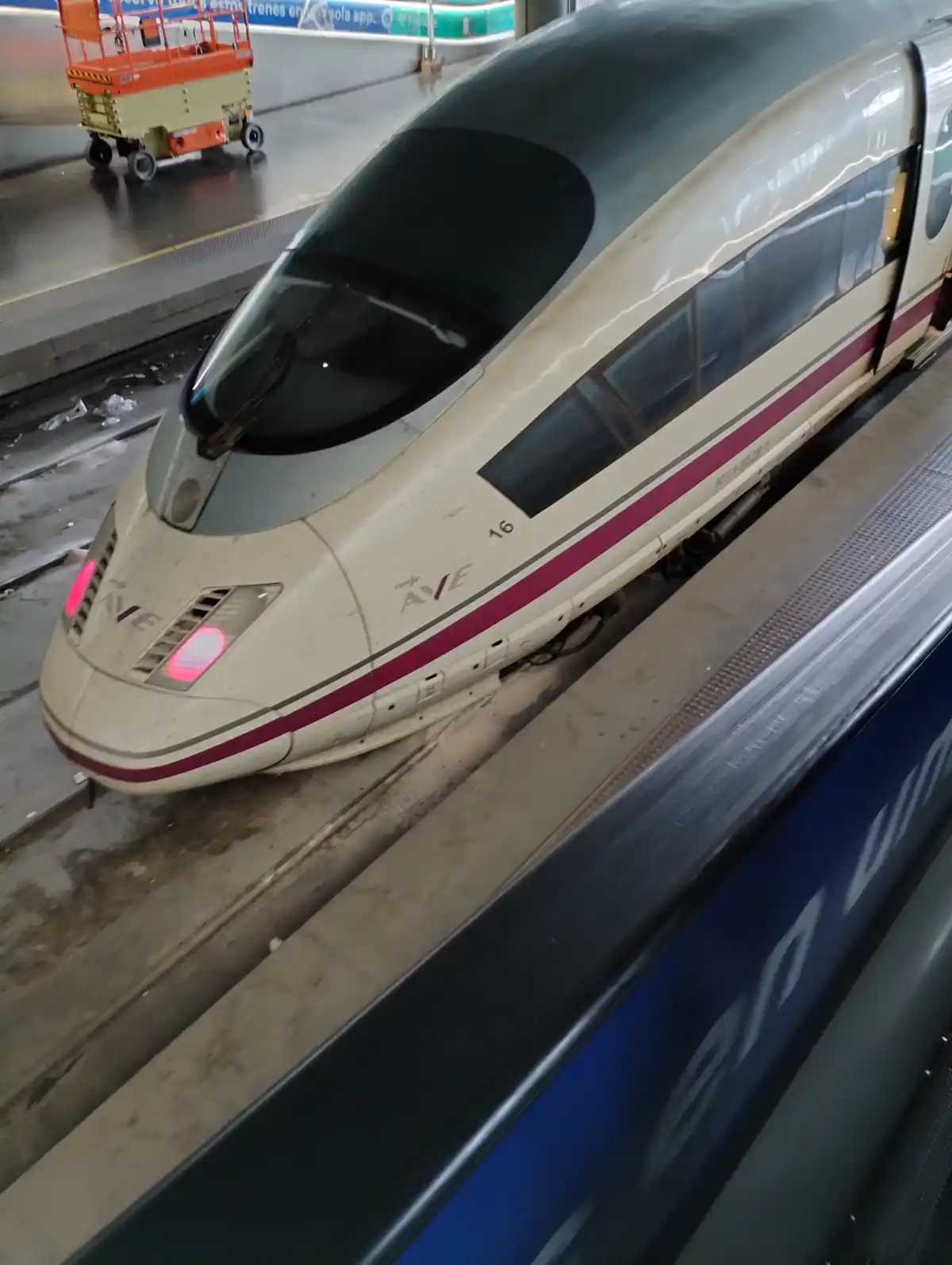 AVE at Atocha Station: A Journey Begins