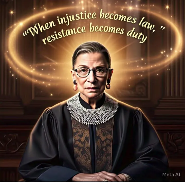 The Iconic 'NOTORIOUS RBG' - A Legend