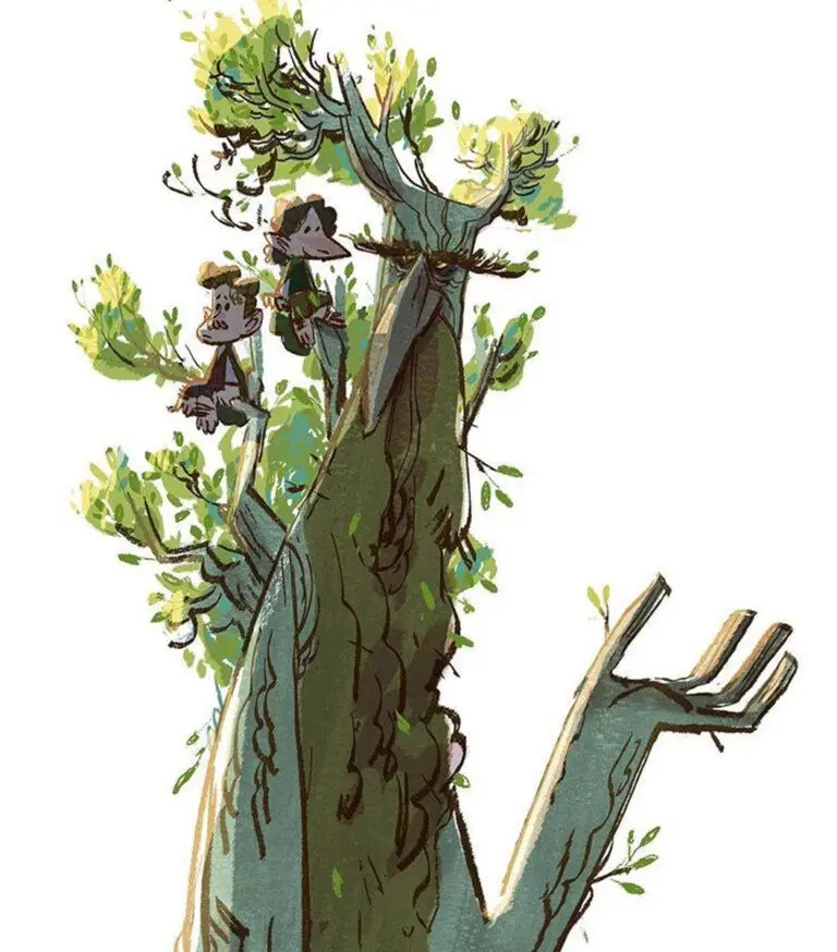 Hobbits in the Lore of the Ents