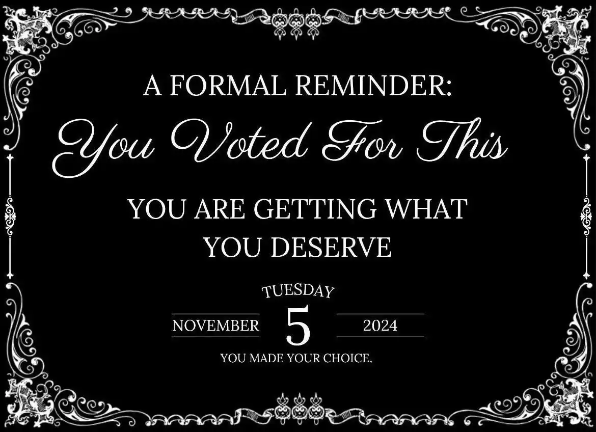 A Friendly Reminder for All
