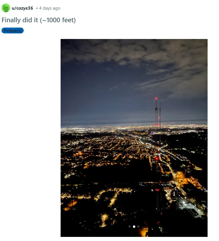 Scaling New Heights: Climbing a 1000ft Tower