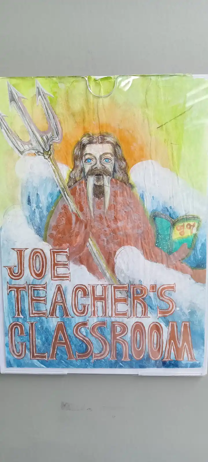 Check Out My New Door Sign! And Yes, That’s Me in the Selfie