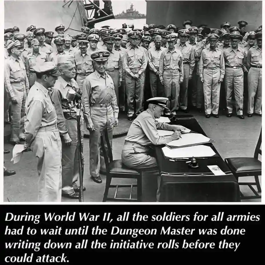 A black-and-white historical photo shows a group of military officers in uniform standing in formation on a ship's deck…