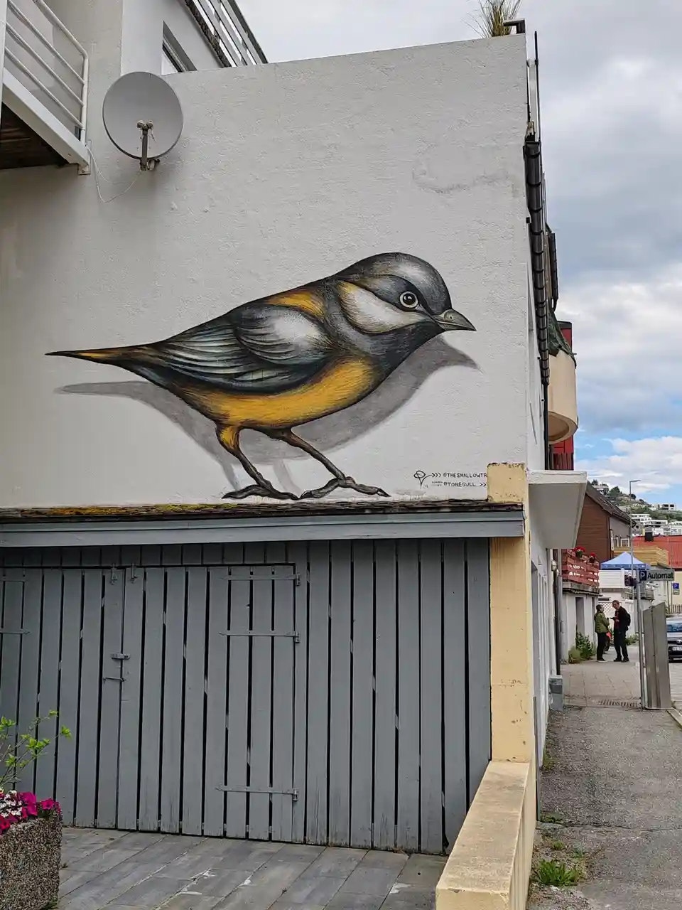 Spotted in Måløy, Norway - a unique sight!