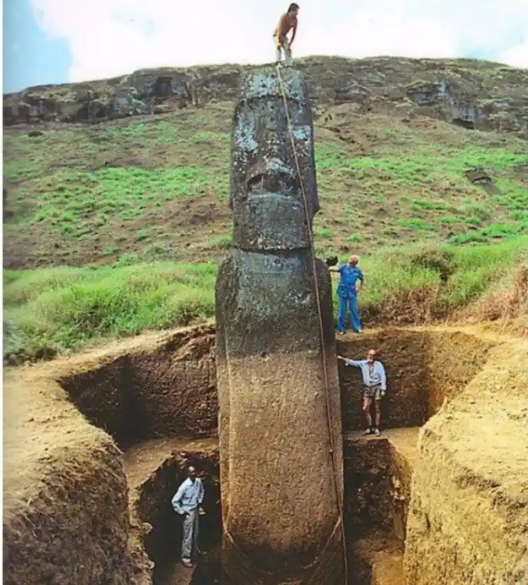 Did You Know? The Mysterious Easter Island Heads Have Hidden Bodies Beneath!