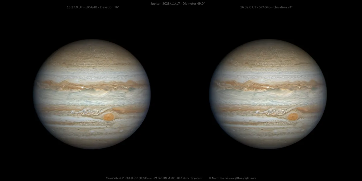 Stunning Stereo Jupiter Approaches Opposition