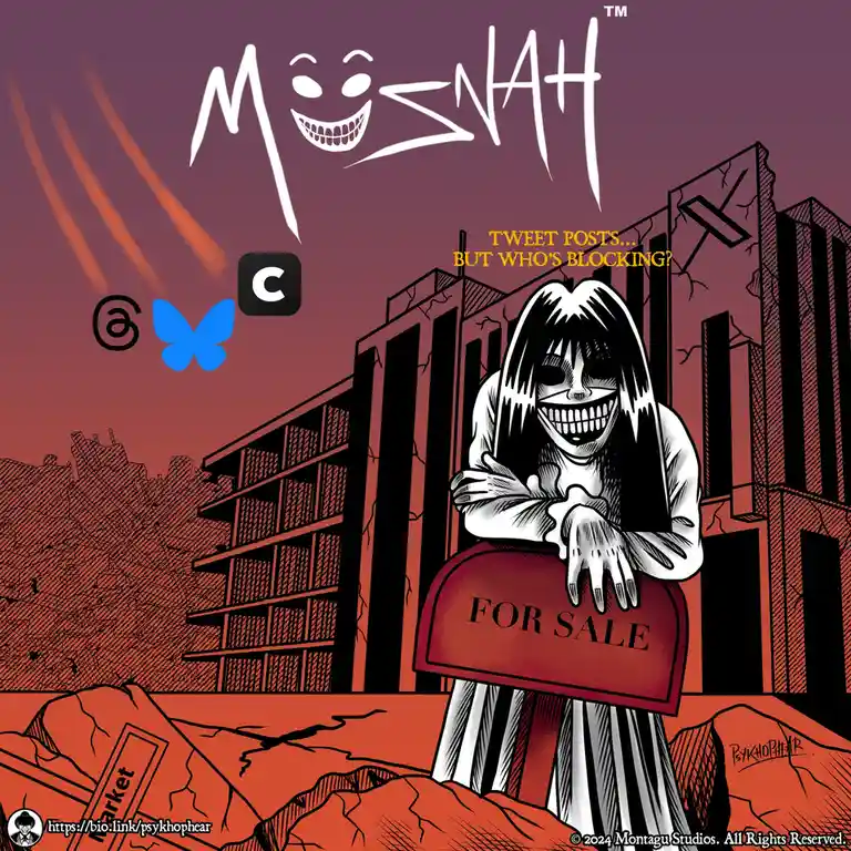 My Original Character Müsnah Bids Farewell to Twitter X - Artwork by Me
