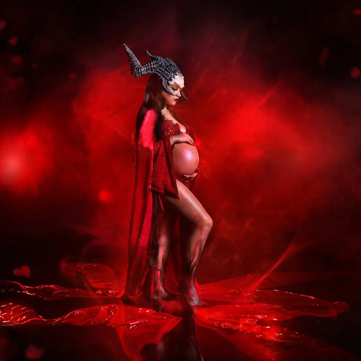 Behold Lilith from Diablo 4, created by @freya_veles