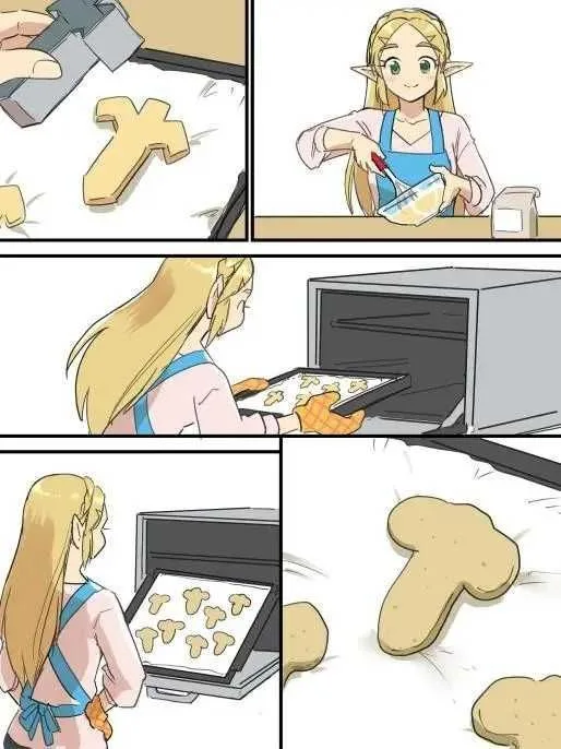 Crafted a Cookie Master Sword – Epic Baking Skills!