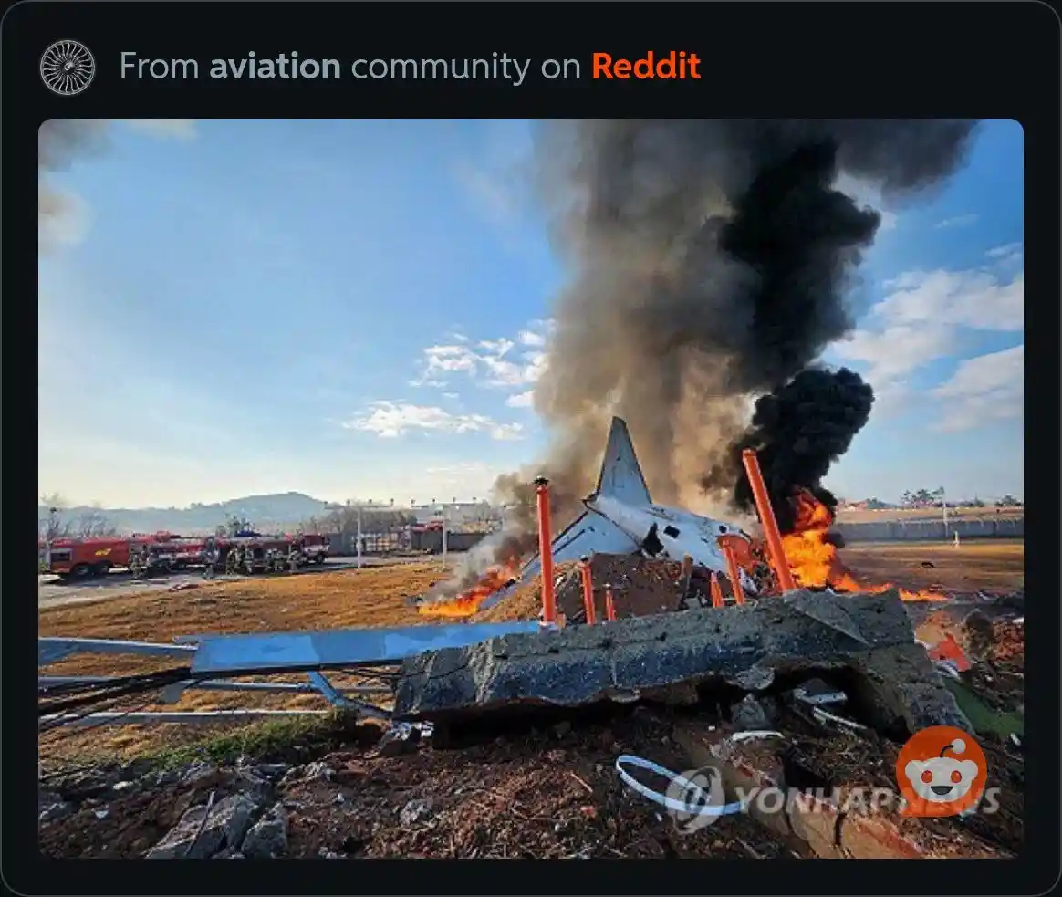 Tragic Muan Korea Airliner Crash