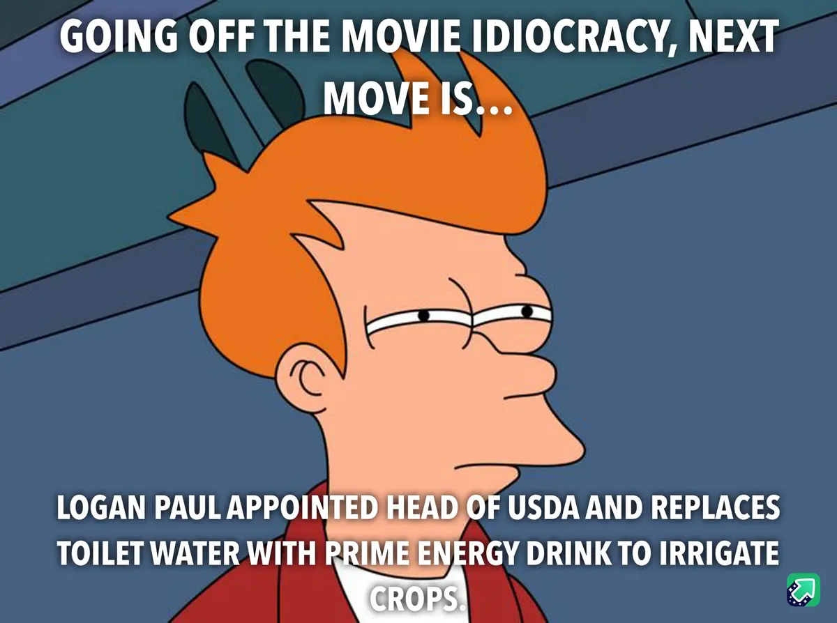 It's unsettling how much the movie Idiocracy mirrors our current reality.