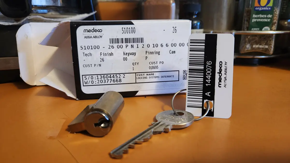 Medeco 51S KIK: The Perfect Fit for S&G Style Locks