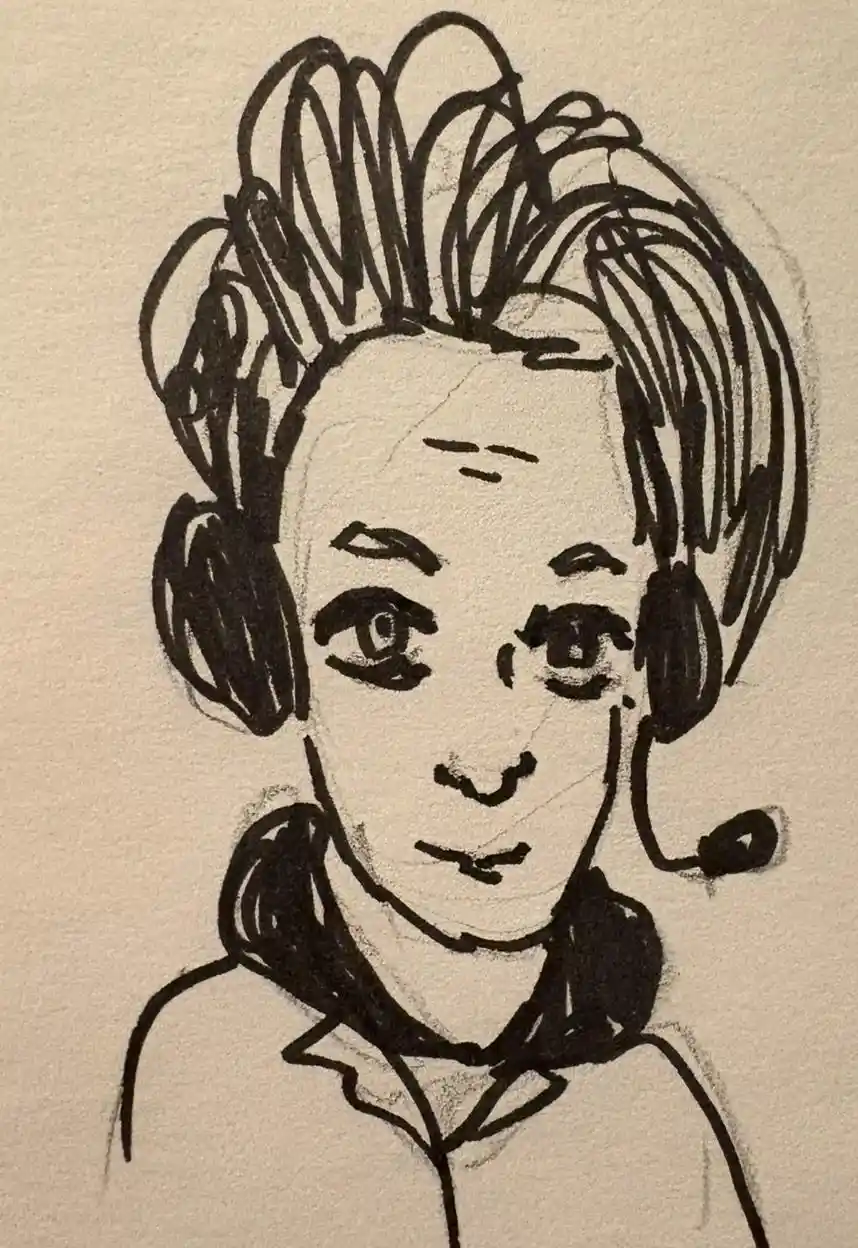 Queen Wuwu's Adorable Drawing of Me <3