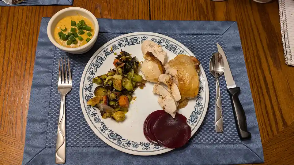 Crafting a Cozy Mini Thanksgiving for My Husband and Me